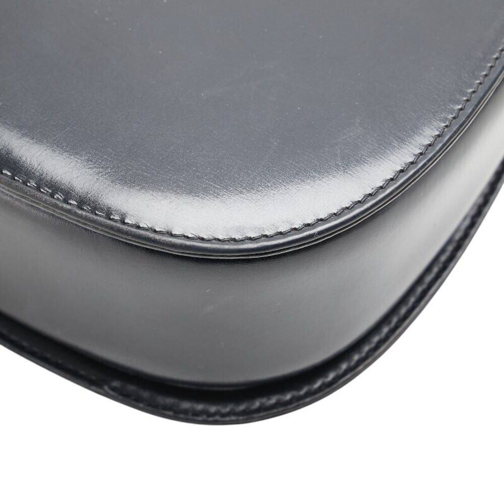 Gucci Bamboo Shoulder Black Top Bag Handle Leather Handbag 2way - Picture 7 of 9